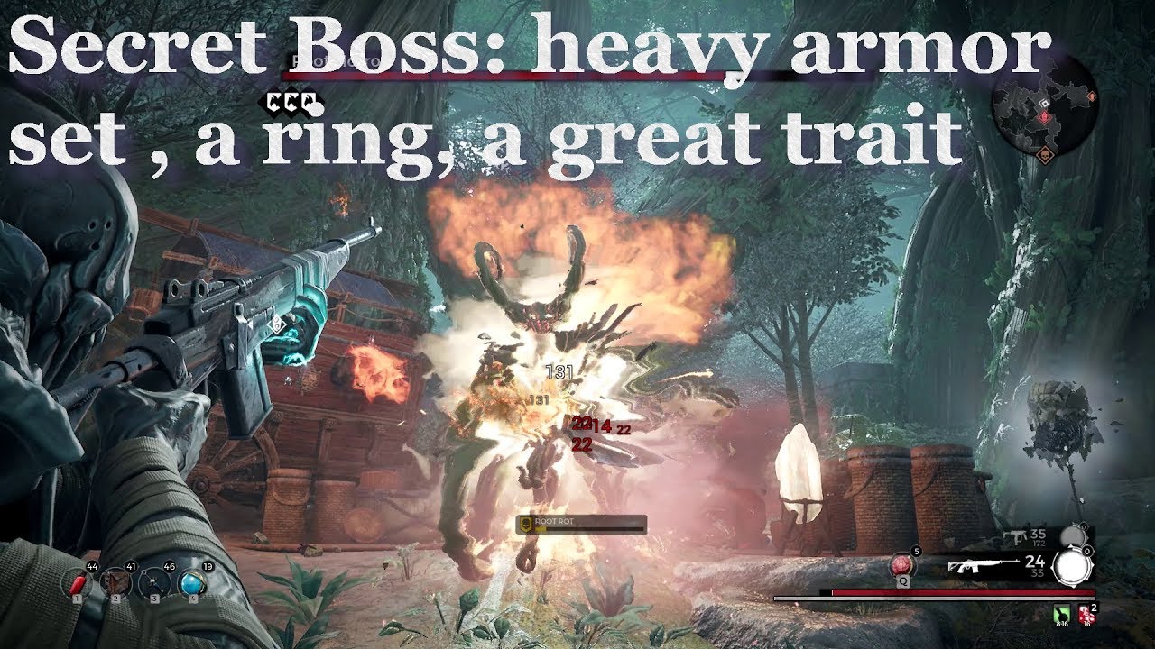 Remnant From the Ashes How to get the Radiant Set Root Horror Solo Kill - guardian ring and blessing