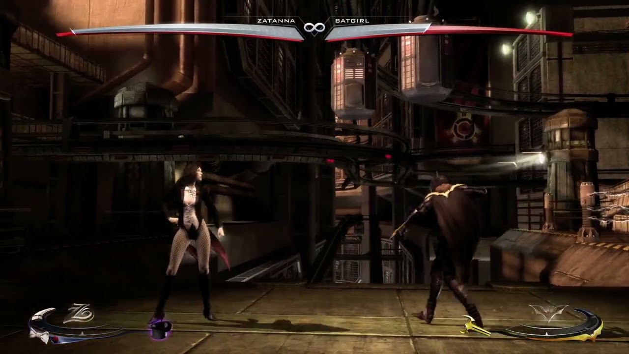 Injustice : Gods Among Us - Zatanna vs Batgirl  ( Very Hard)
