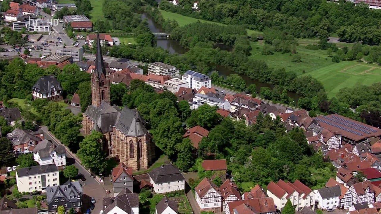 Frankenberg / Eder 2014: Frankenberg von oben / hr 2014