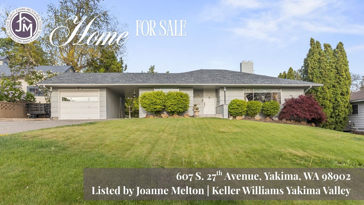 HOME FOR SALE in Yakima WA 🏡 | 607 S 27th Ave | Yakima Real Estate