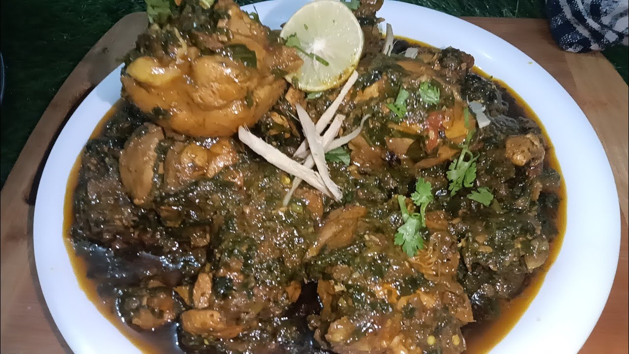 Winter Special Saag Chicken Recipe | Aesa banaye sab ungliya chaat te reh jaaye