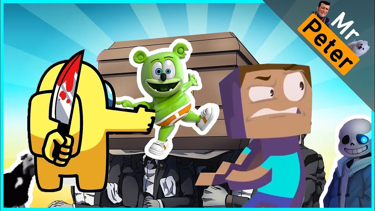 Multimix - Among US Animation & Minecraft Logic (Mashup) @mrpetervideo