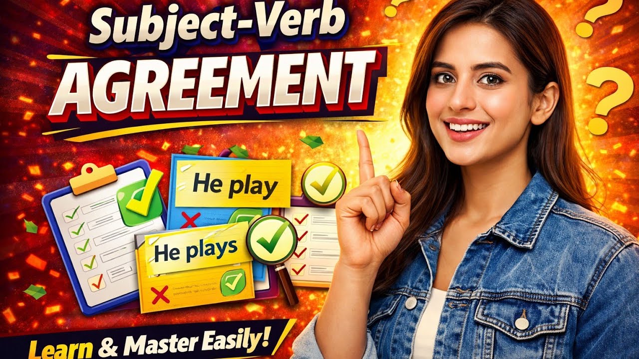 Rules of Important Subject Verb Agreement for All Competitive Exams with Easy Tricks 