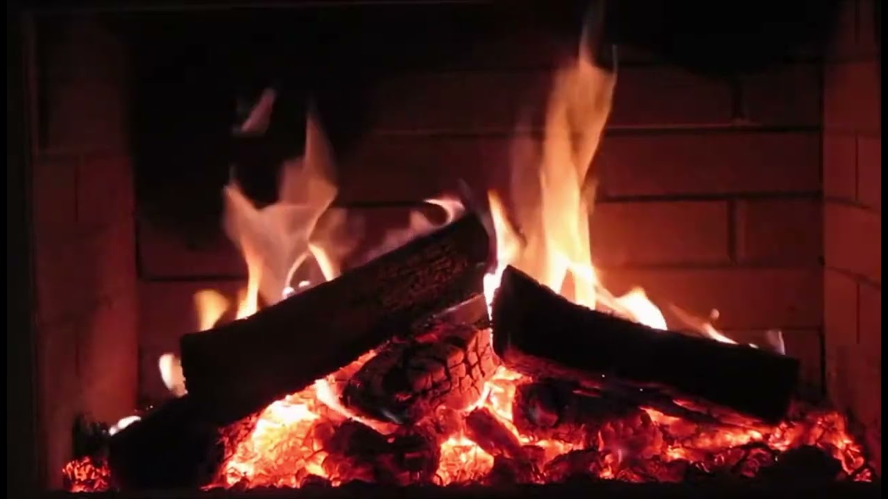 Peaceful Piano Fire 🔥 2 Hours of Cozy Fireplace & Relaxing Piano Music for Sleep & Study
