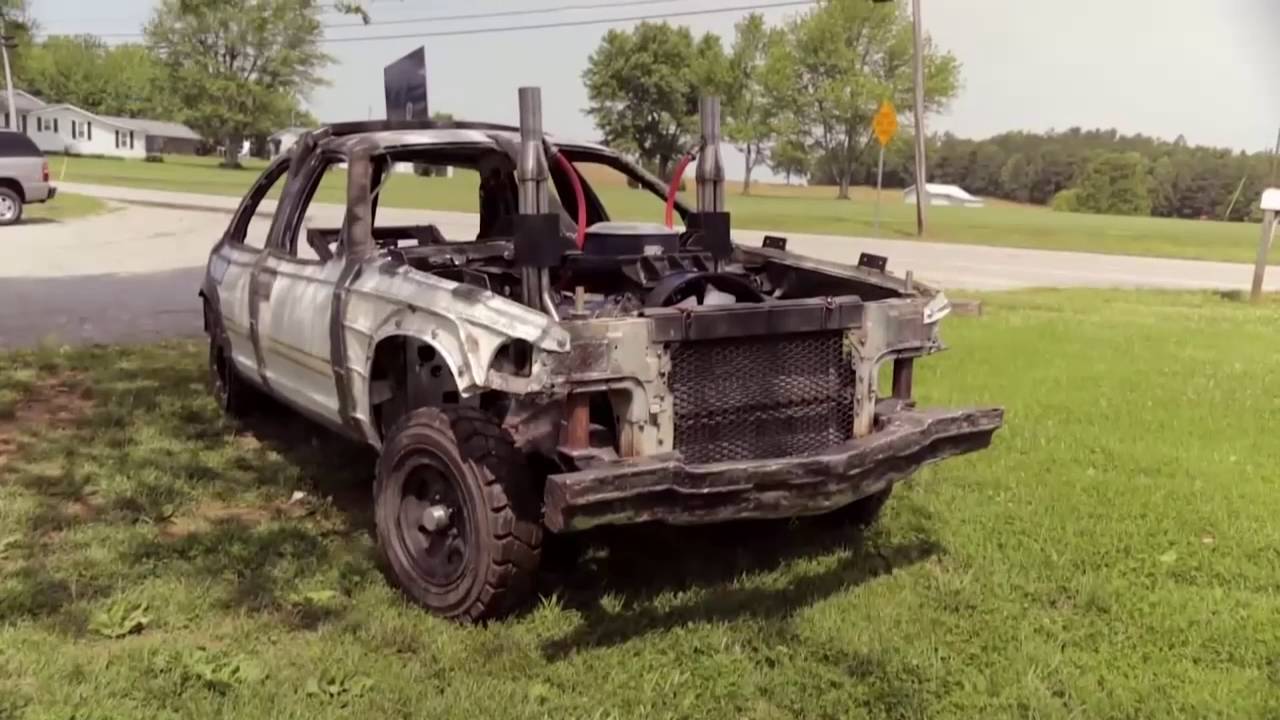 Family Sport - Logan Duvall's Demolition Derby Car