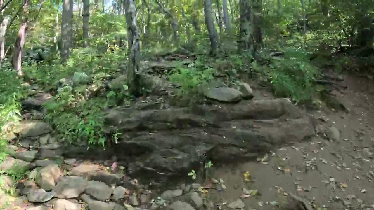 Time-lapse going up to Humpback Rocks 