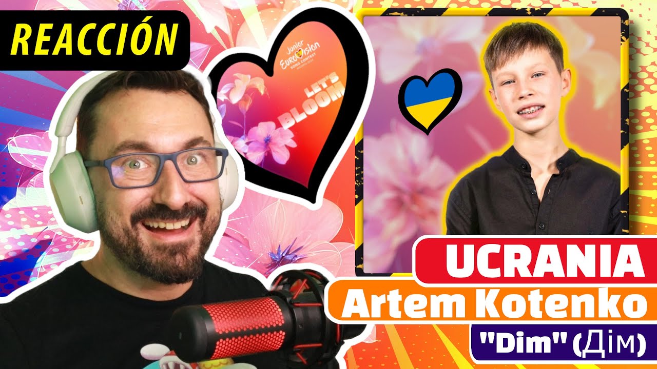REACCIÓN |  UCRANIA - EUROVISIÓN JUNIOR 2024 | Artem Kotenko - 