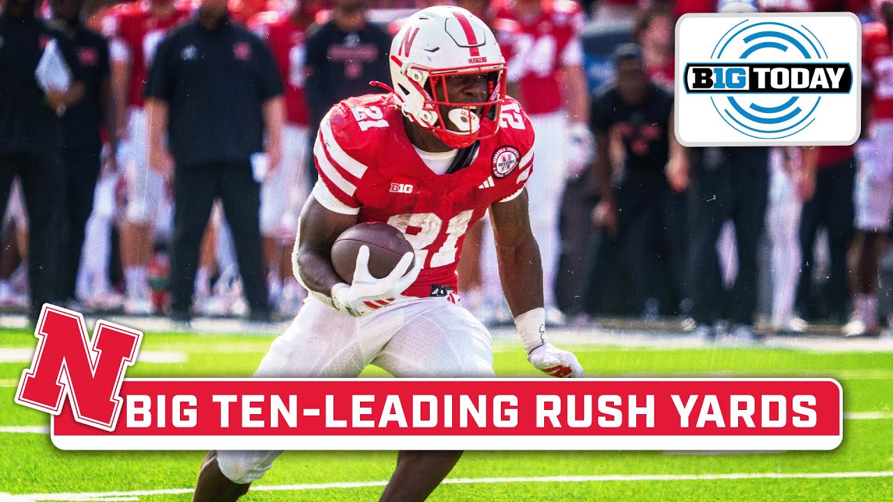 Emmett Johnson Talks Being Big Ten-Leading Rush Yards, Northwestern in Town & More | B1G Today