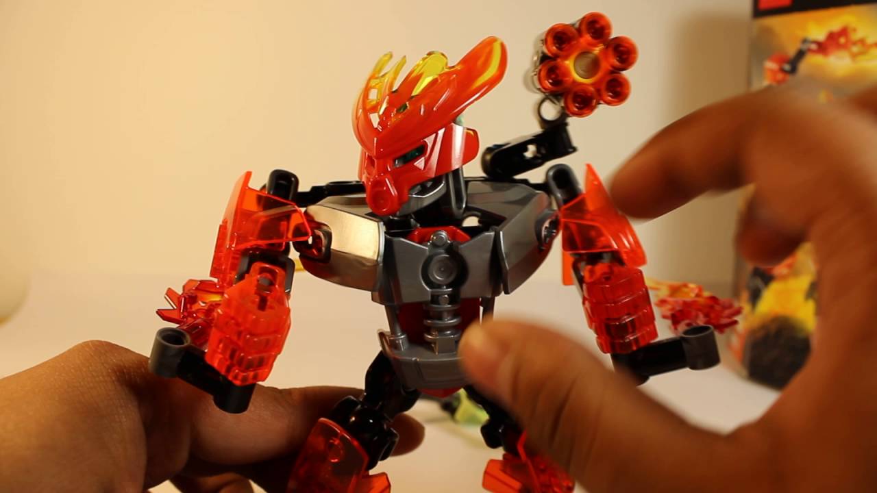 LEGO Bionicle Review: Protector of fire NARMOTO SET 70783 (First review)