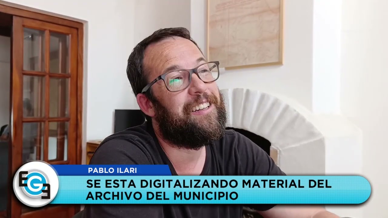 Archivo Histórico Digital de Venado Tuerto y su enorme aporte : Pablo Ilari lo describe 