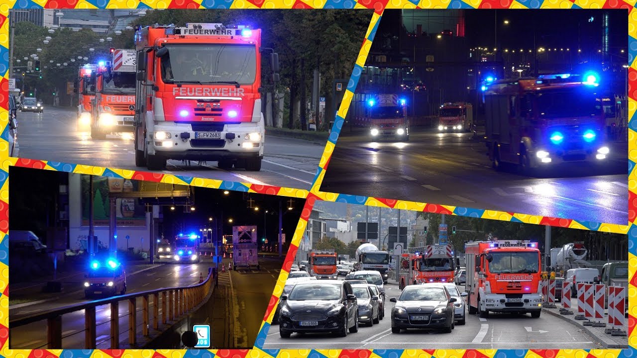 ++ FINALVIDEO ++ [FEUERWEHR STUTTGART] - ALLES WAS GEHT mit 7x LÖSCHZUG - [24.12.] - [A]