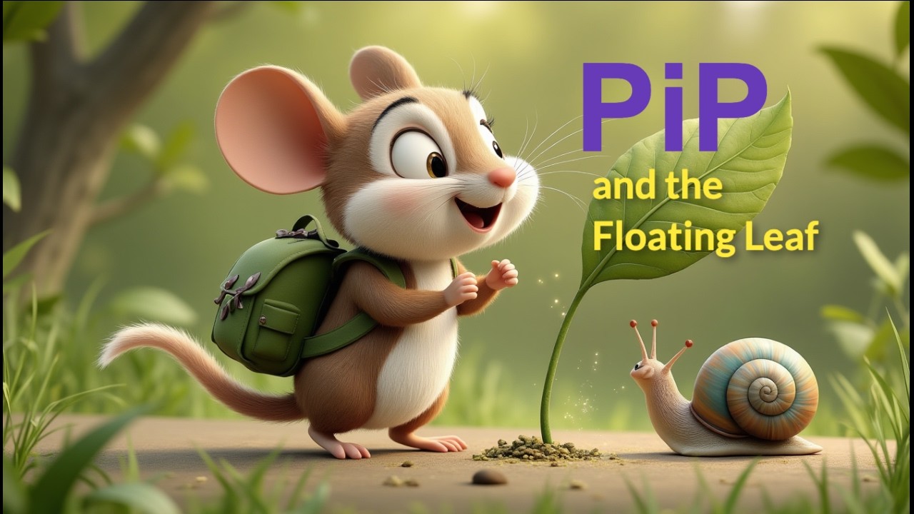 Storytime with Ms. Erica! Pip and the Floating Leaf 🐭 | A Story About Problem Solving for Kids