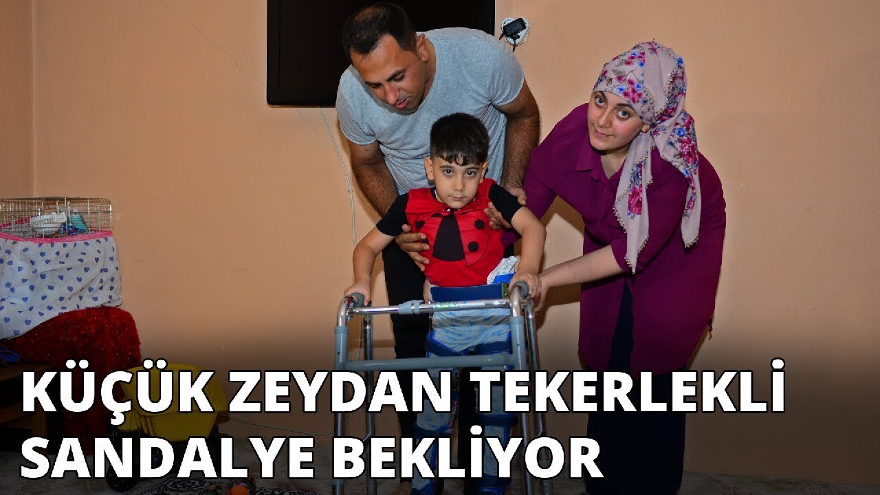 Küçük Zeydan tekerlekli sandalye bekliyor