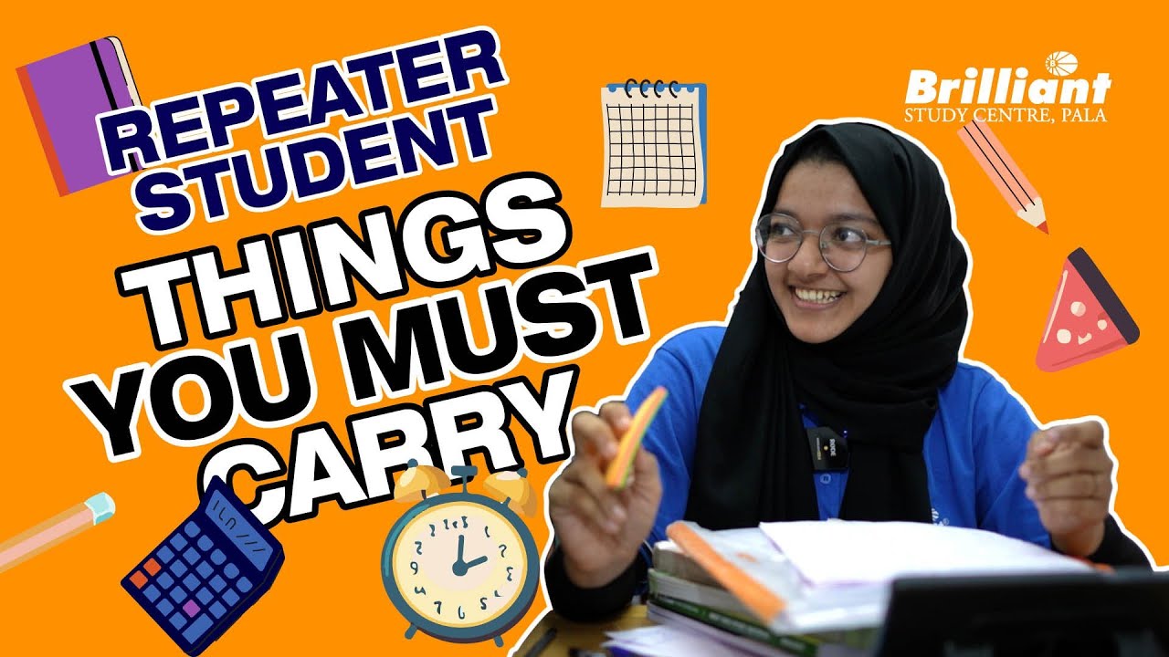 Things You Must Carry as a Repeater Student