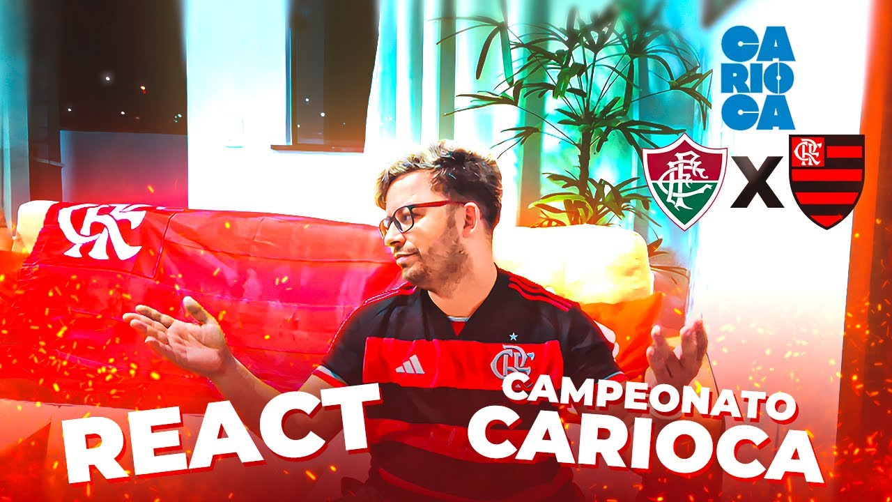 DERROTA NO FLA-FLU E DEU RUIM NO CARIOCÃO! REACT FLAMENGO x FLUMINENSE 🔴⚫ CAMPEONATO CARIOCA