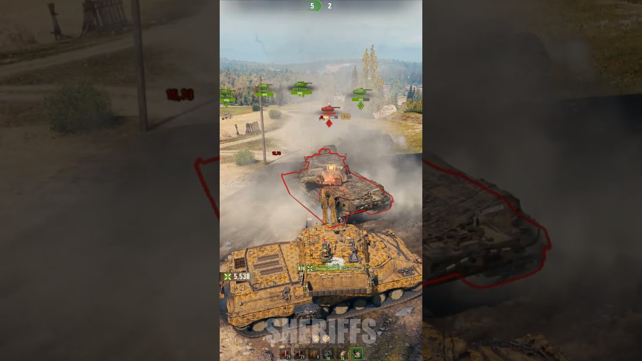 Contriver Farming 15K damage on Bots #wot