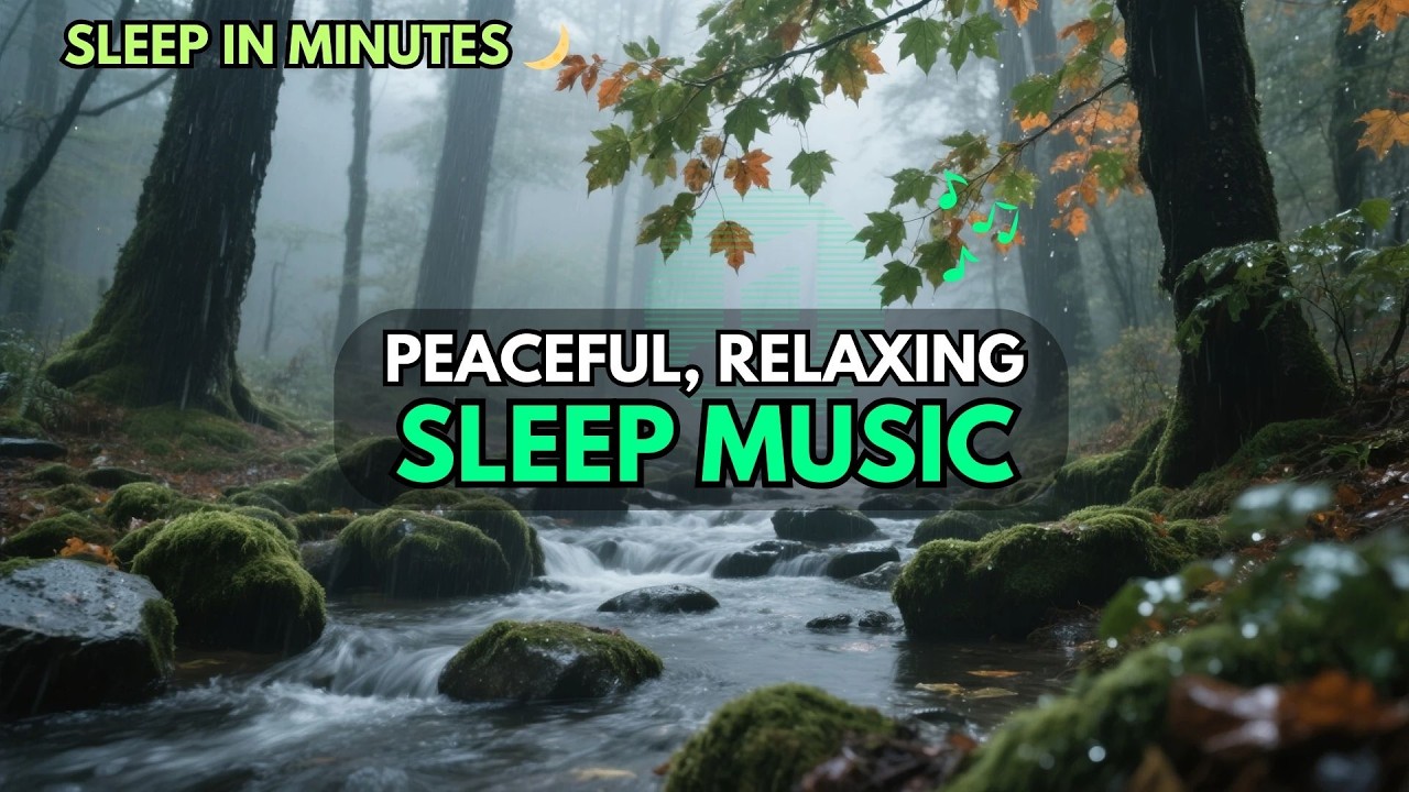 Fall Asleep Fast Tonight 🌙 | Soft Piano Music for Deep Sleep, Relaxation & Better Rest
