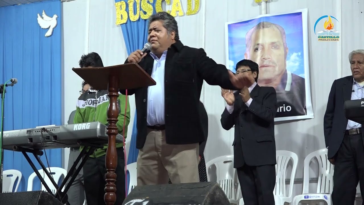 TEMA  EL PODEROSO ESTA AQUI   M A A UNCION Y FUEGO 2024