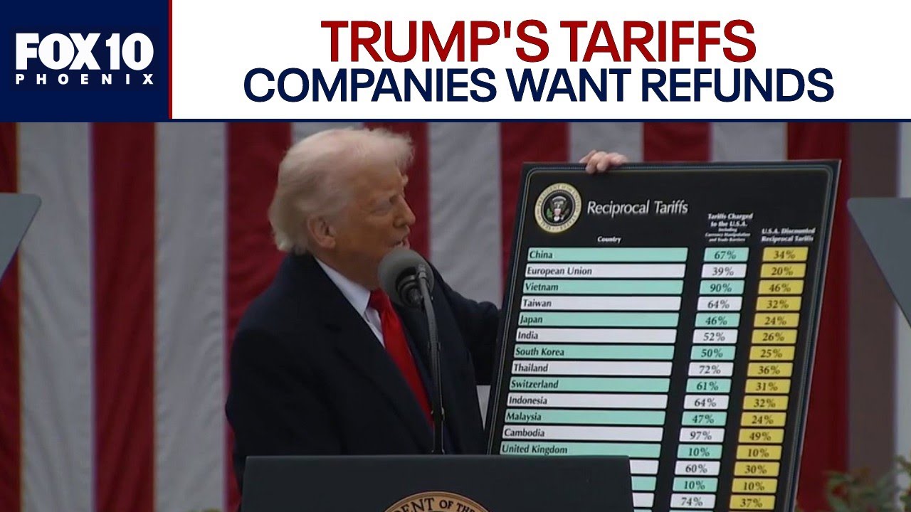 Judge orders Trump to refund tariff money | FOX 10 Phoenix