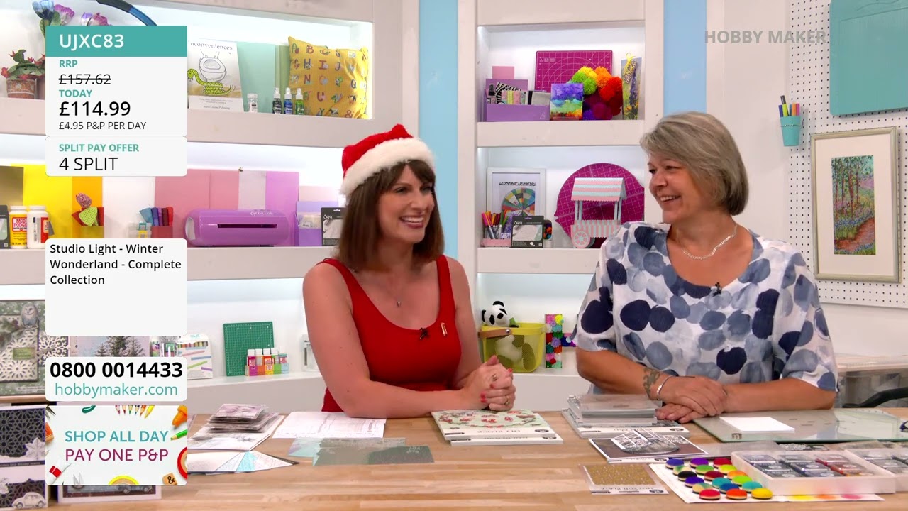 16/06/25 - Crafter's Companion with Sara Davies, Studio Light, Pretty In Paper By B & Liam's Deals