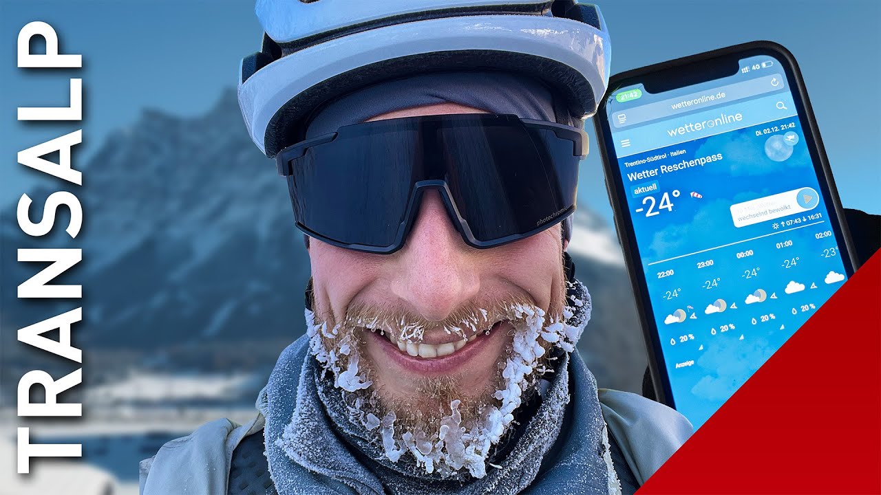 Alpenüberquerung im Winter (520KM Ultracycling) Meine mentalen Strategien gegen Aufgeben!