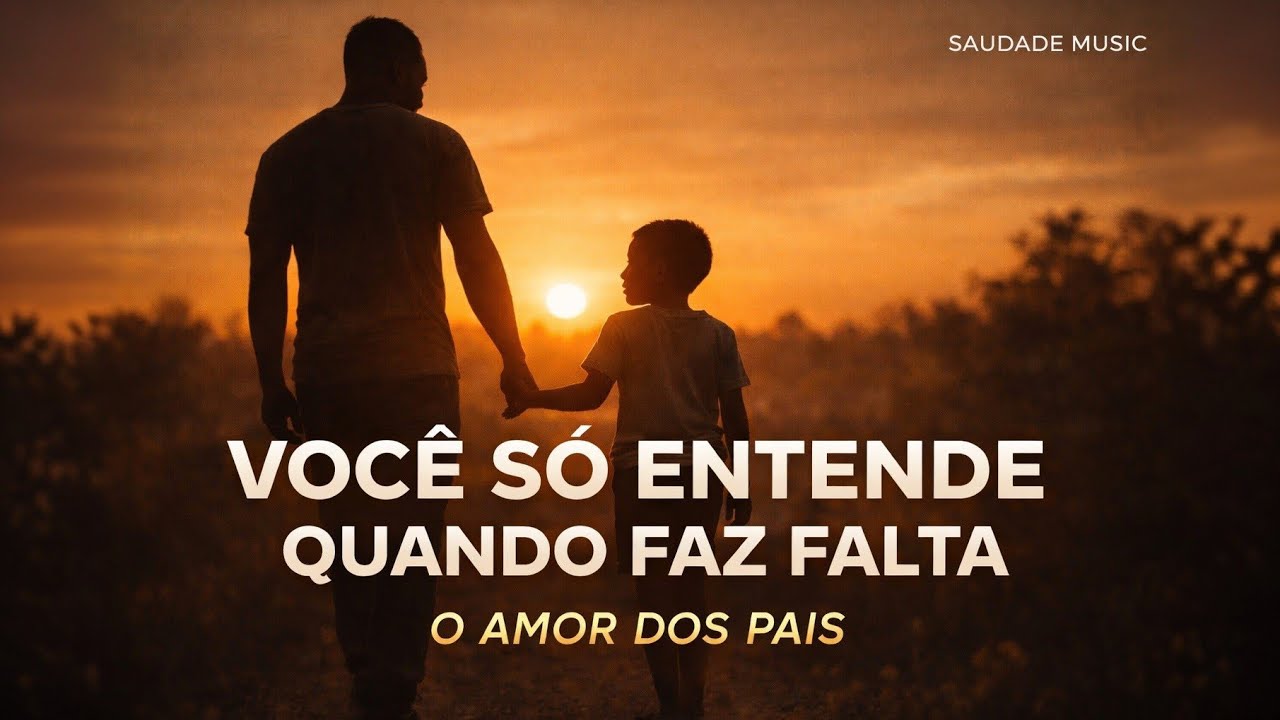 O AMOR DOS PAIS NÃO SE MEDE — SÓ SE ENTENDE QUANDO FAZ FALTA