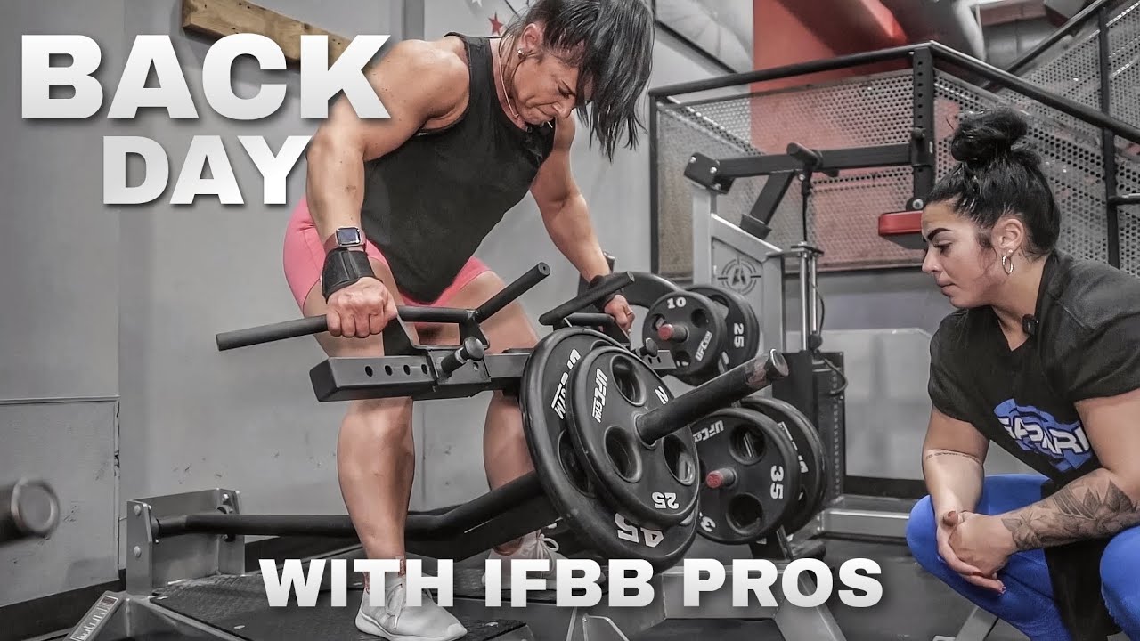 BACK DAY WITH IFBB PROS JESS FALBORN AND AMANDA ALMODOVAR | UFC GYM