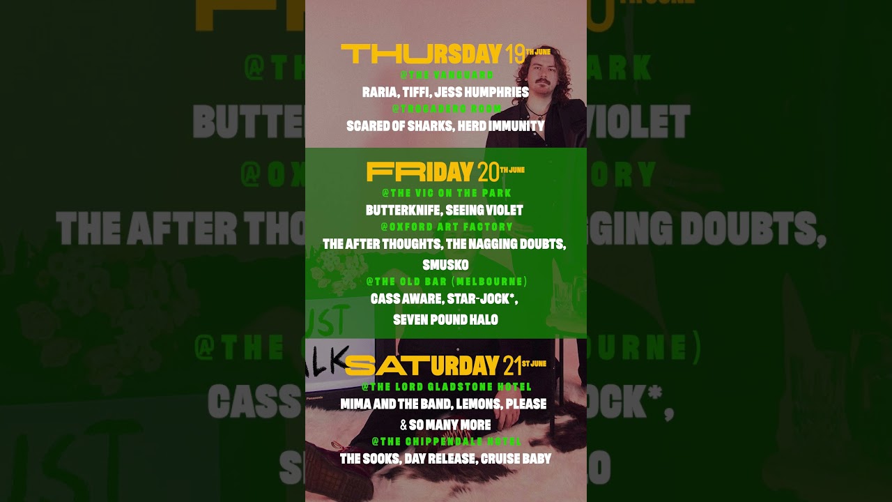 🎶 SYDNEY (+ MELB!) GIG GUIDE: Your Weekend Just Got LOUDER! 🎶