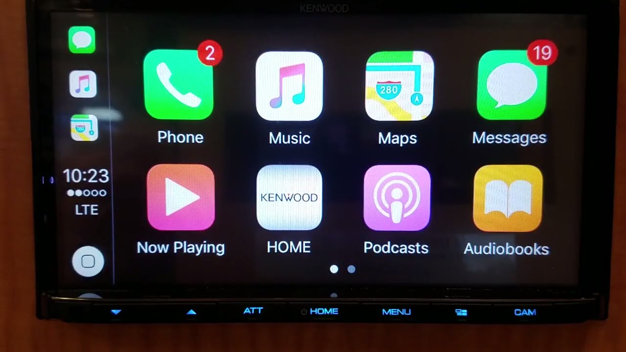 Carplay and Android Auto on Kenwood DMX7704S