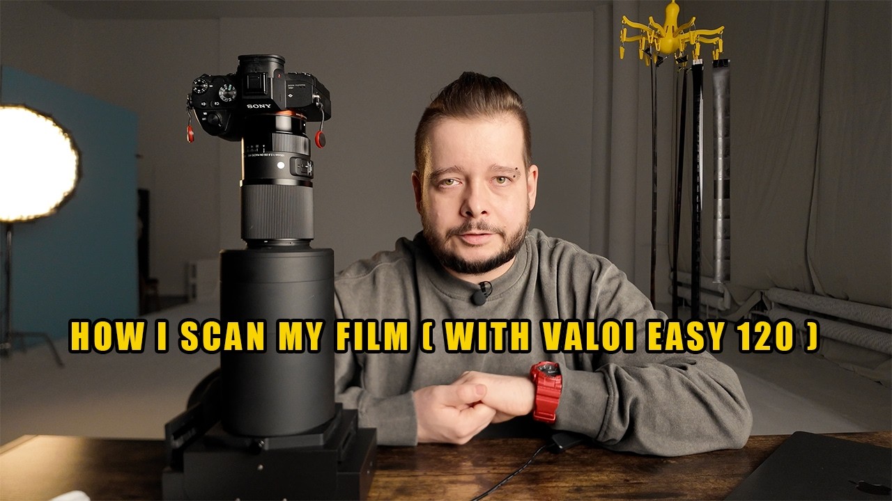 How I Scan my film  (  Valoi easy 120 )