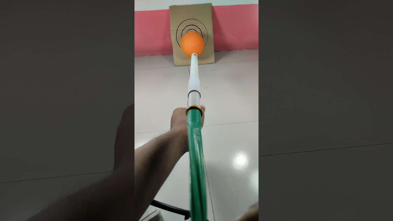 How to make a balloon gun easy,home made gun with pvc pipe #shorts #gun #pvcpipehack #homeprojects
