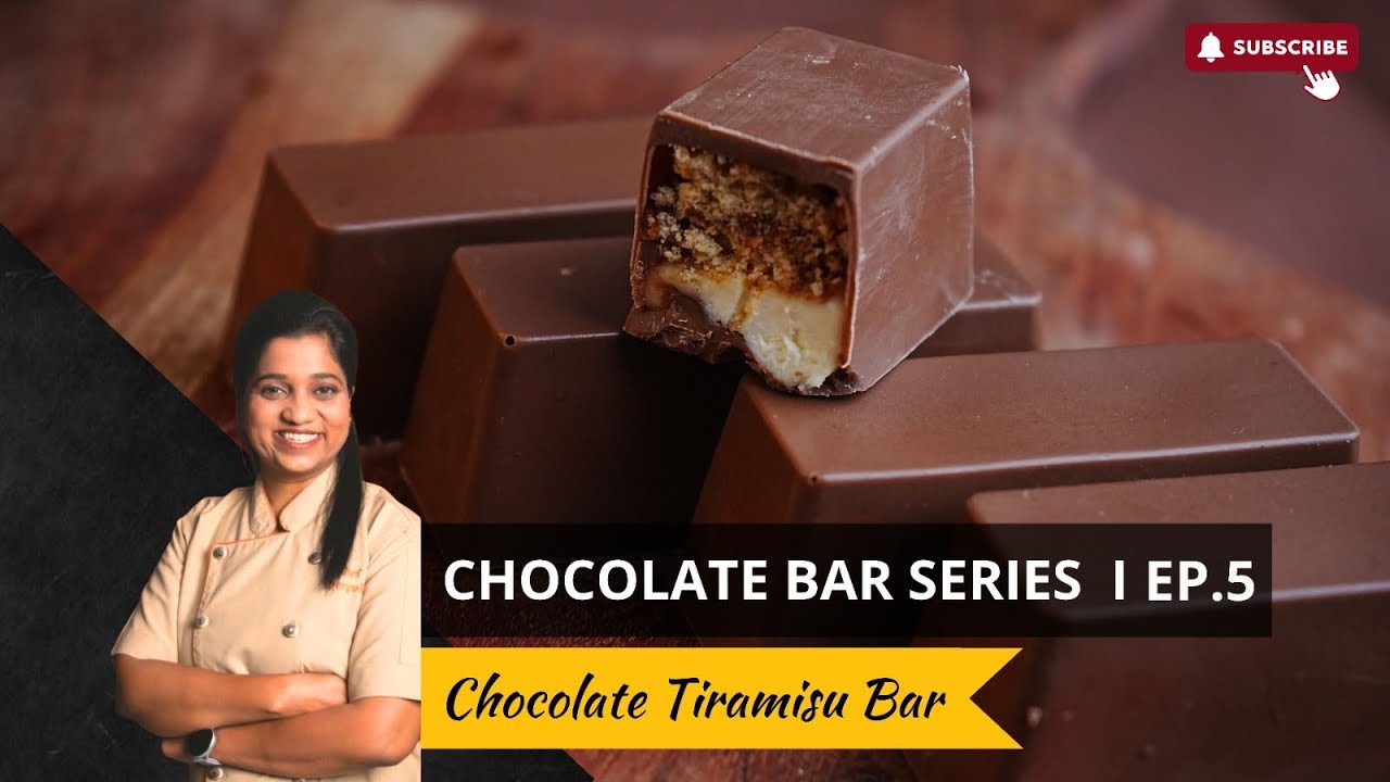 Chocolate Bar Series | 5. Chocolate Tiramisu Bar | Chef Deepali 