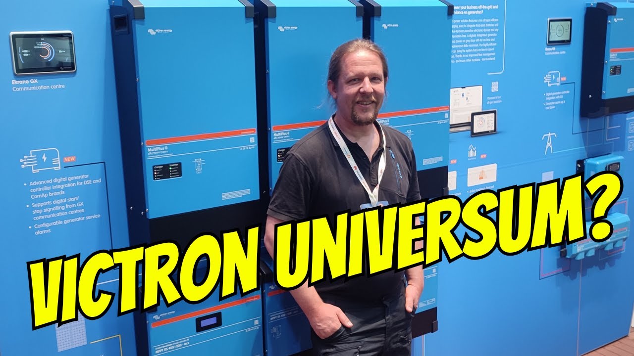 Das Victron Universum - Alle Geräte erklärt! Multiplus 2, Cerbo GX, MPPT, ESS, Quattro, Lynx, usw.