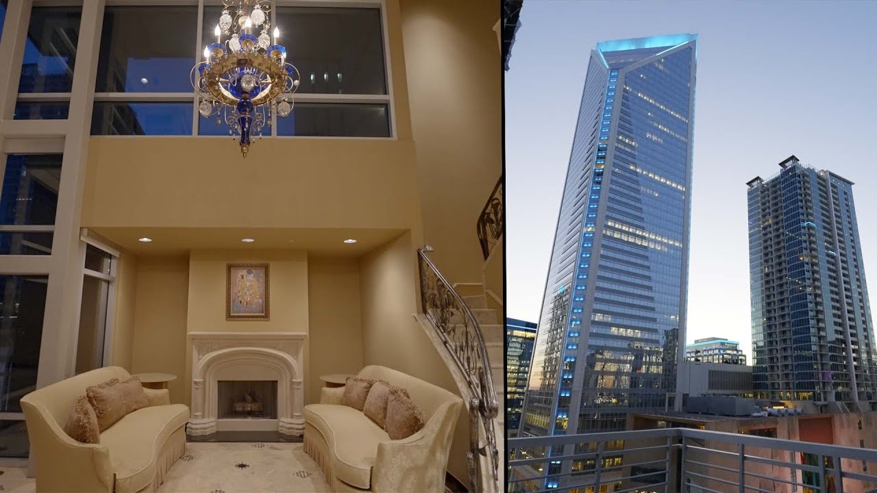 $2,800,000 Penthouse Tour in Uptown Charlotte, NC!
