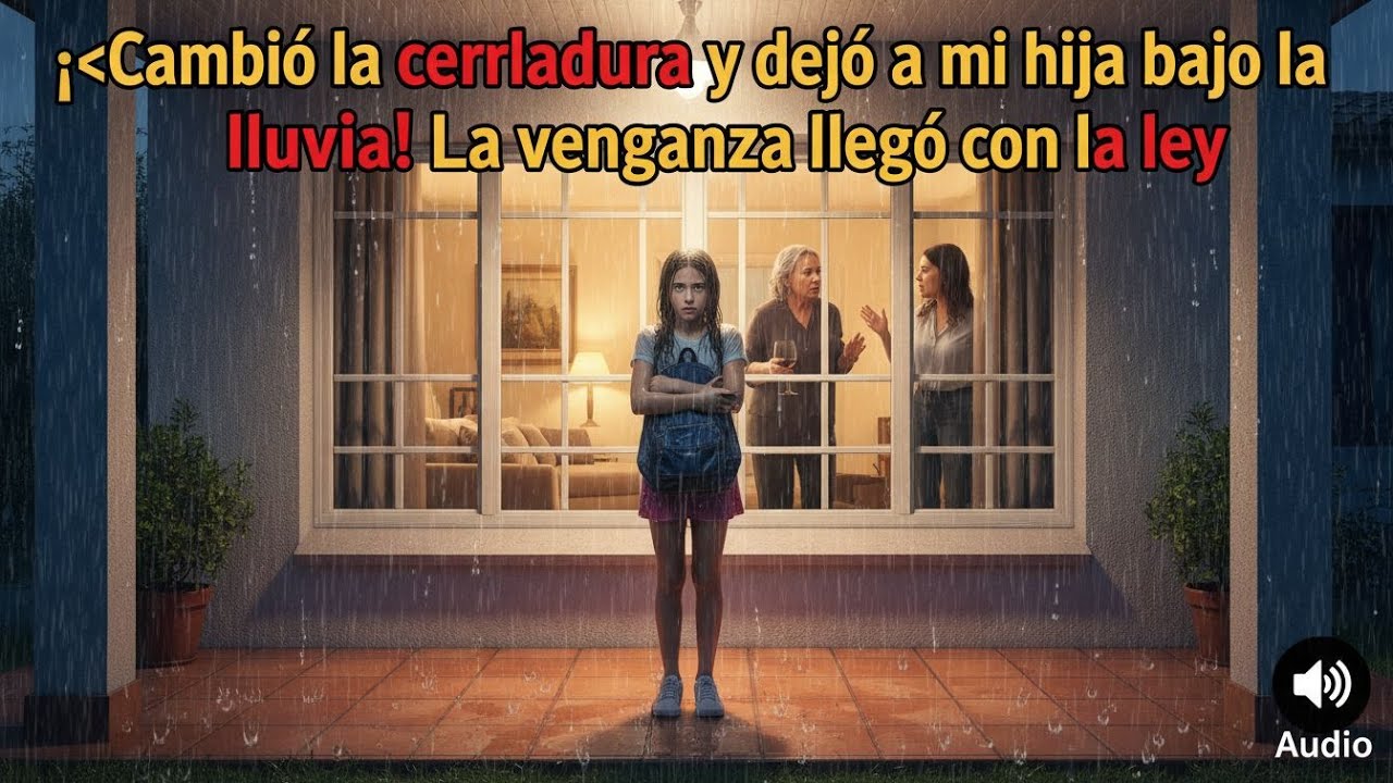 CAMBIÓ LAS CERRADURAS A MI HIJA EN LA LLUVIA, DESATÓ UNA VENGANZA LEGAL QUE LAS DEJÓ EN LA CALLE
