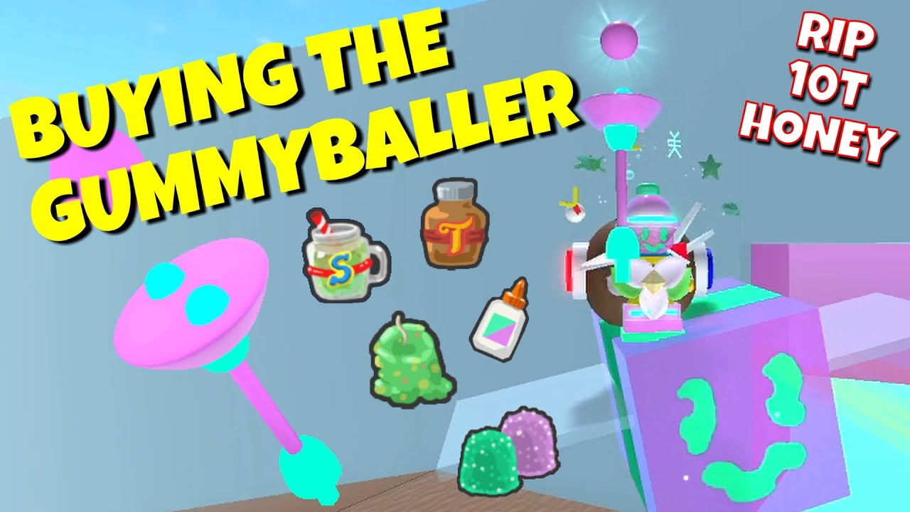 BUYING THE GUMMYBALLER - BEE SWARM SIMULATOR
