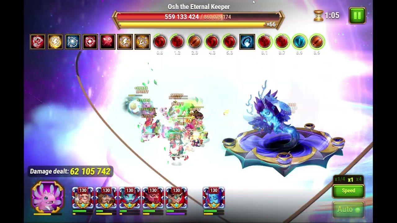 Hero Wars: Osh Hit - 181M!