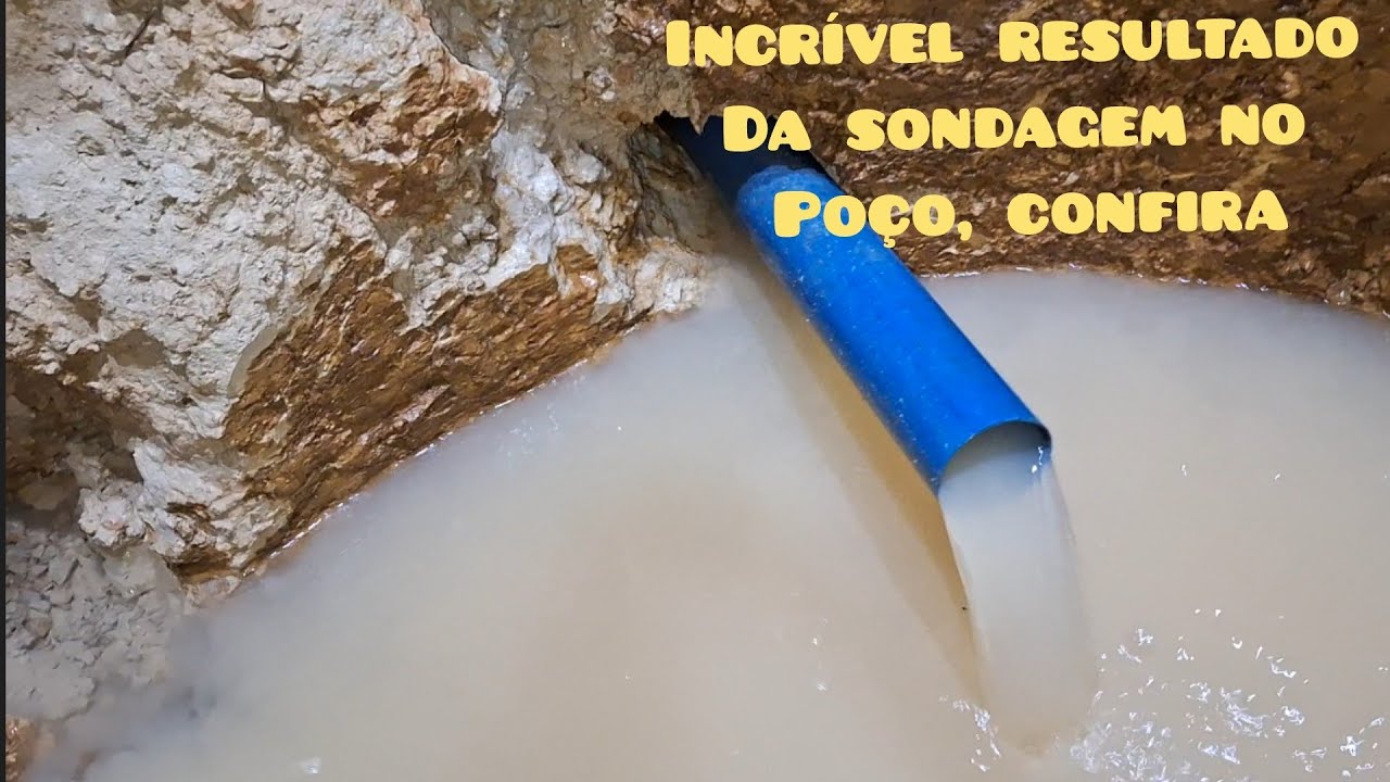 veja como aumentar vazão de água do poço com drenagem