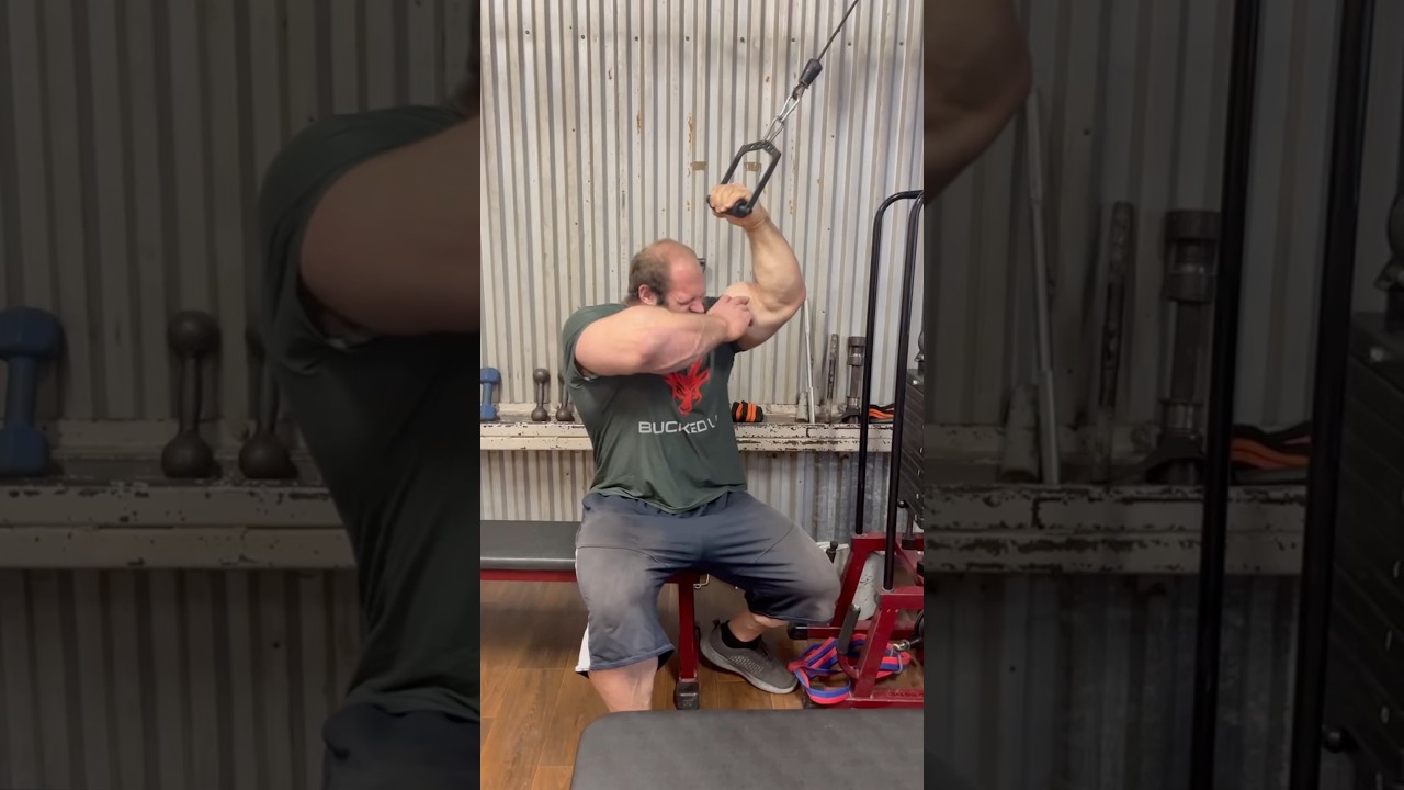 Full stack single arm biceps. #gymtok #bodybuilding #biceps #weightlifting #power