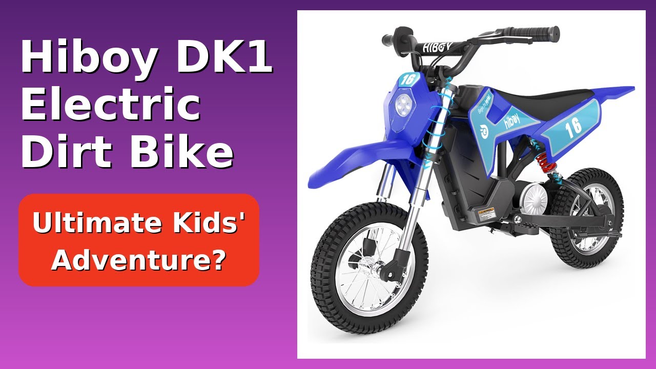 REVIEW (2026): Hiboy DK1 Electric Dirt Bike. Features.