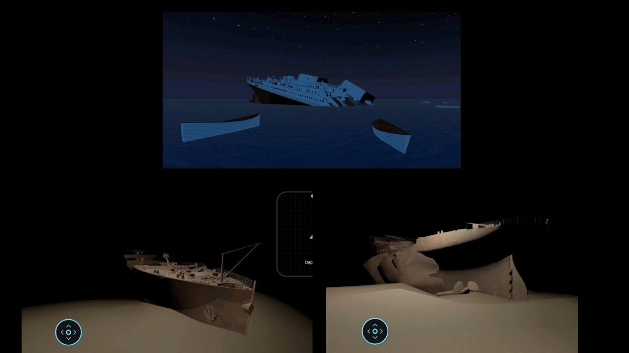 Titanic Sinking & Wreck!!! - Titanic 4D Simulator #4