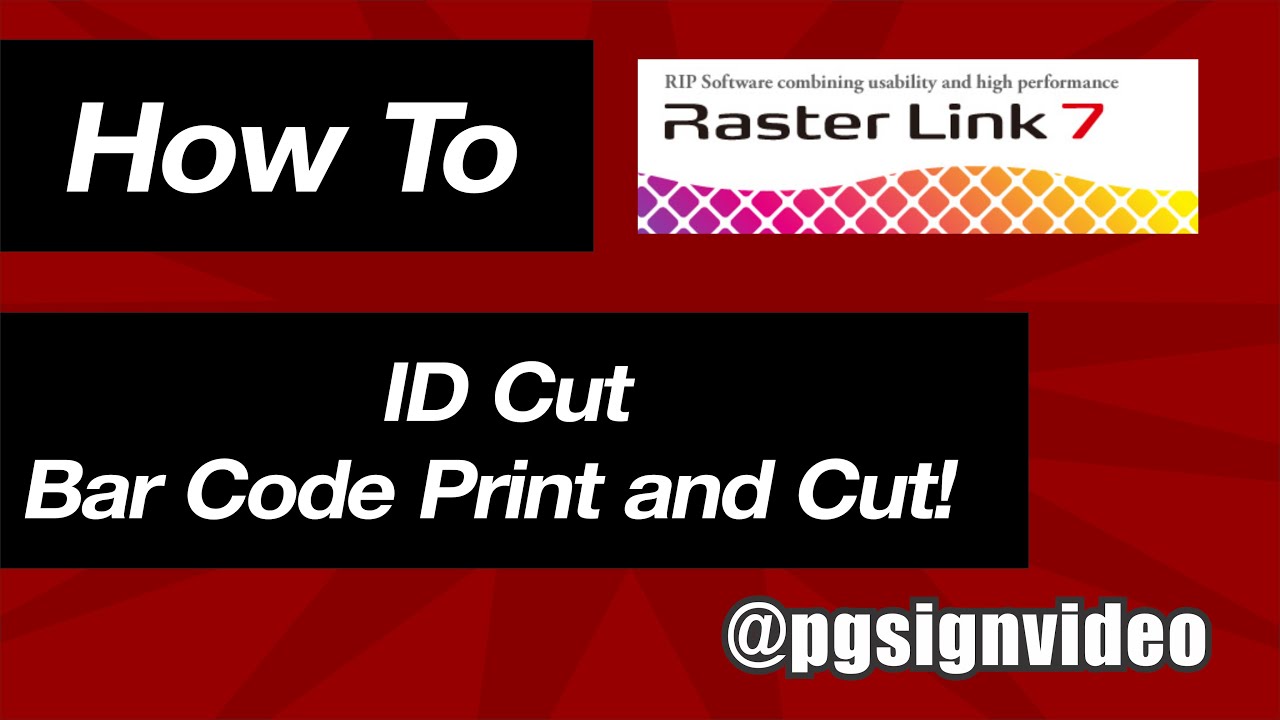 Инструкция: Настройка и использование Mimaki ID Cut / CuttingLink / Штрих-код