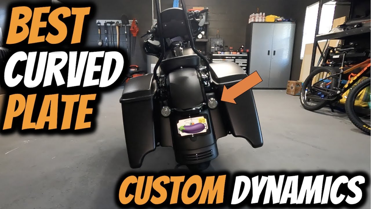 Curved License Plate and Custom Dynamics LED Smoked Lights | Stage 4 | Build Series | Part 5