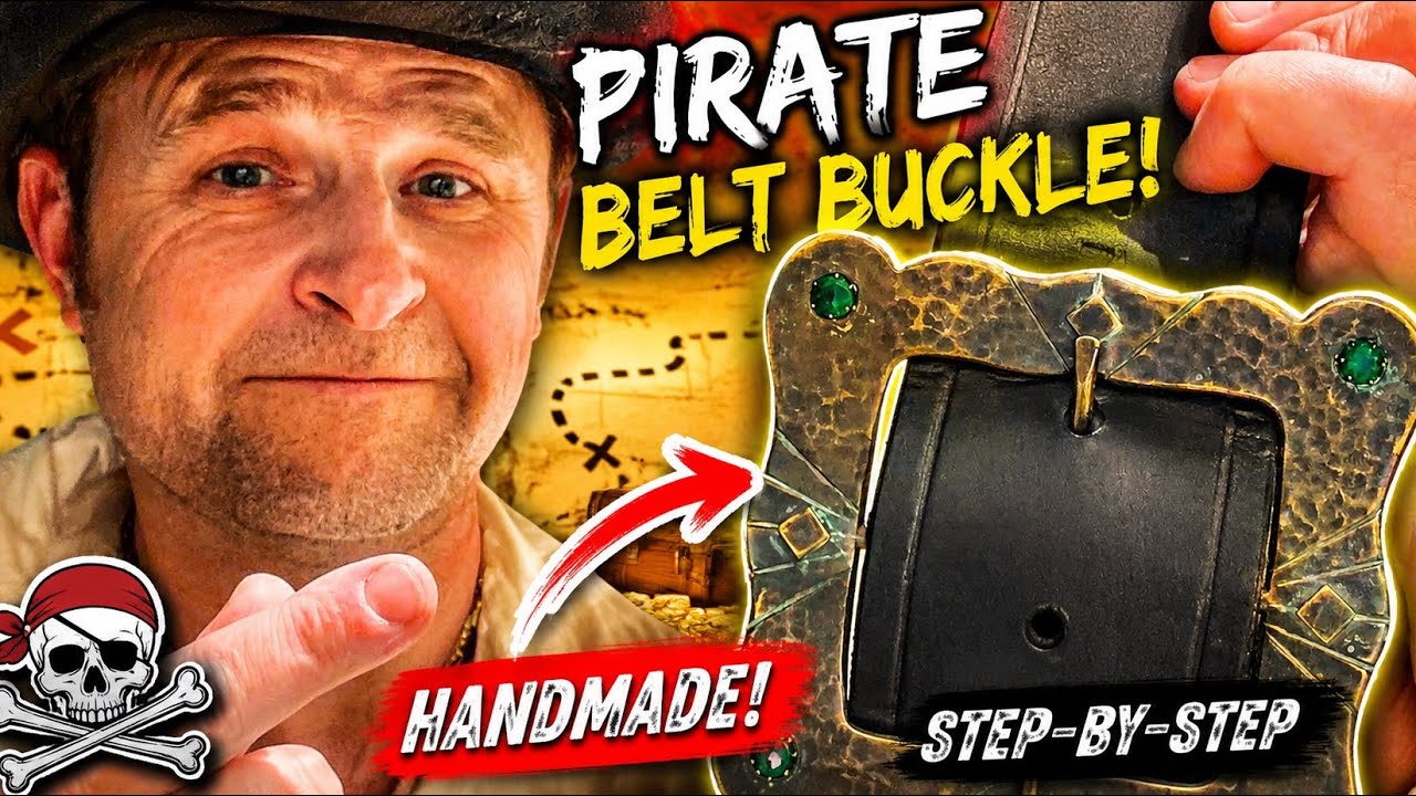 Making a pirate belt buckle