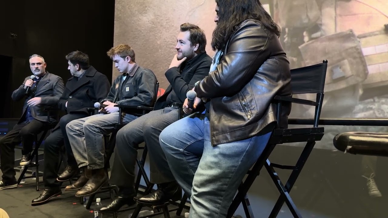 “Warfare” Movie Q&A with director Alex Garland, Ray Mendoza, Kit Connor & Michael Gandolfini