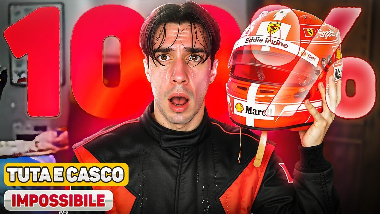 HO CORSO UNA GARA 100% su F1 VESTITO da VERO PILOTA!