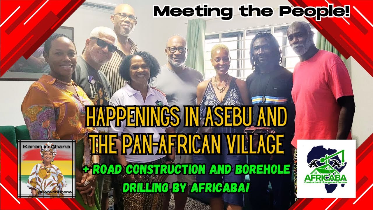 Home and About in Asebu + Client Land Updates #livinginghana #buildinginghana #construction #apttmh