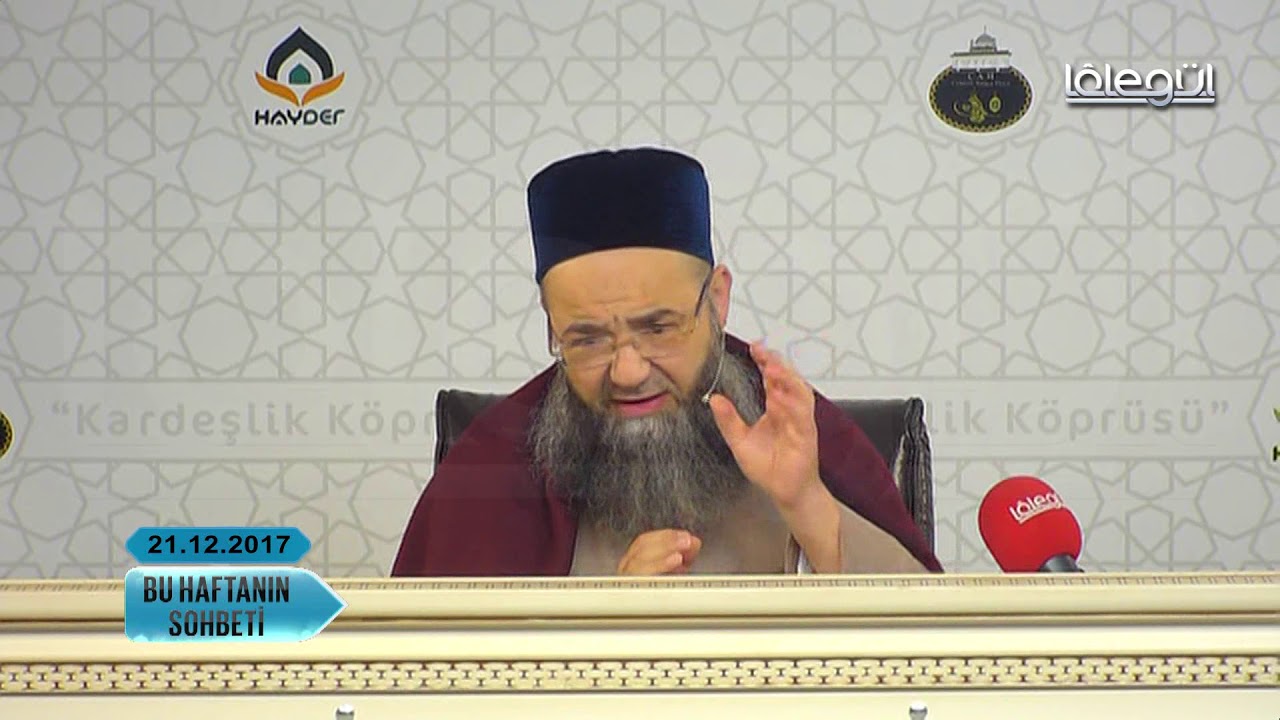C&uuml;bbeli Ahmet Hocaefendi'nin haftalık sohbetler hakkında yaptığı bilgilendirme L&acirc;leg&uuml;l TV