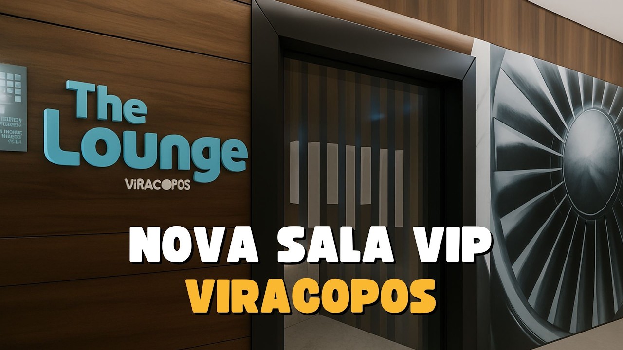 Nova Sala Vip no Aeroporto de Viracopos - The Lounge