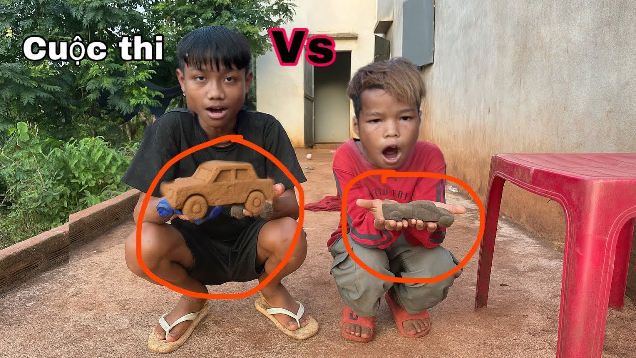 CUỘC THI LÀM XE | BẰNG ĐẤT SÉT | PHẦN THƯỞNG | Y ĐIÊU 